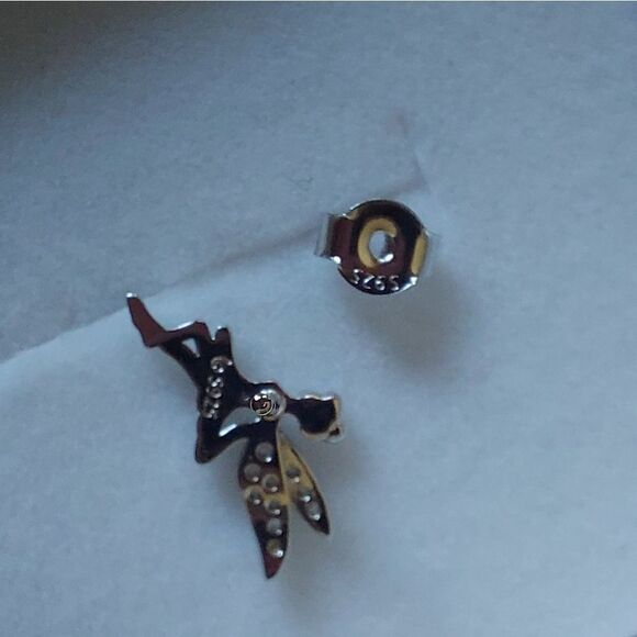 925 Sterling Silver Fairy Earrings - Picture 8 of 8